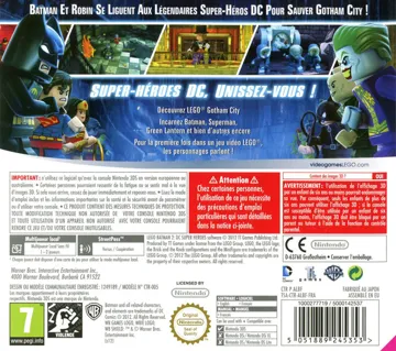 LEGO Batman 2 DC Super Heroes (Usa) box cover back
